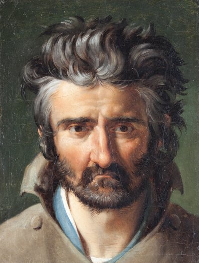 Head of a Man by Merry Joseph Blondel